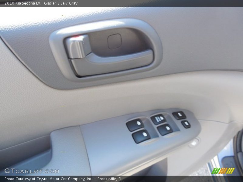 Glacier Blue / Gray 2010 Kia Sedona LX