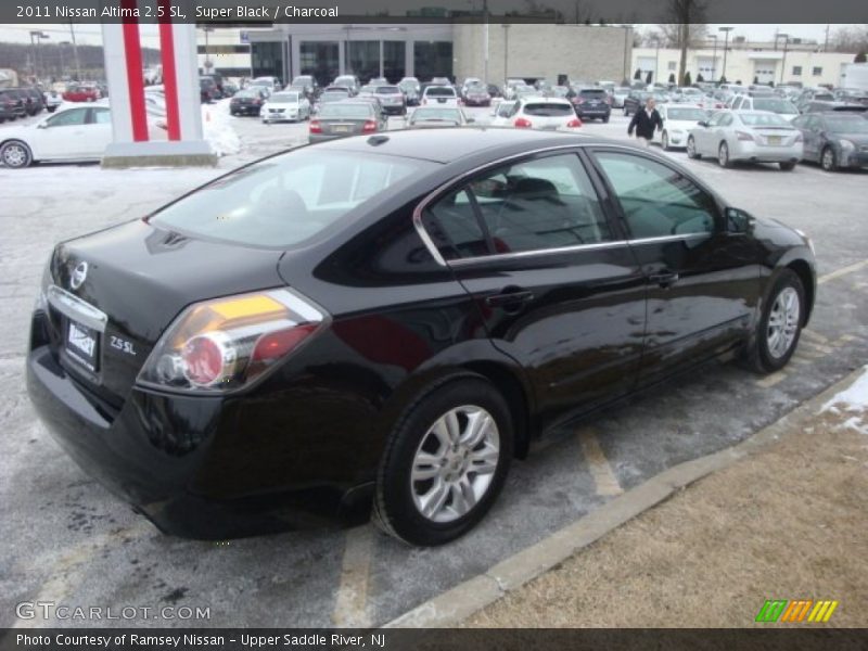 Super Black / Charcoal 2011 Nissan Altima 2.5 SL
