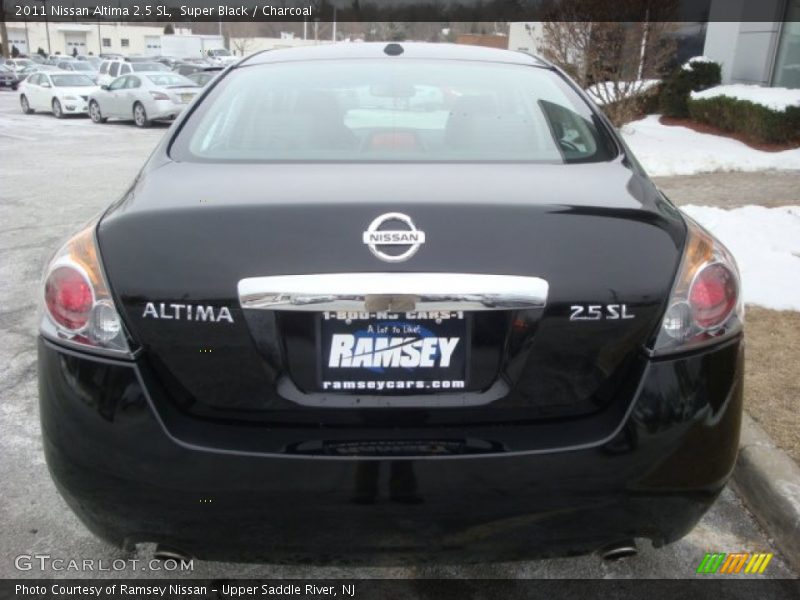 Super Black / Charcoal 2011 Nissan Altima 2.5 SL