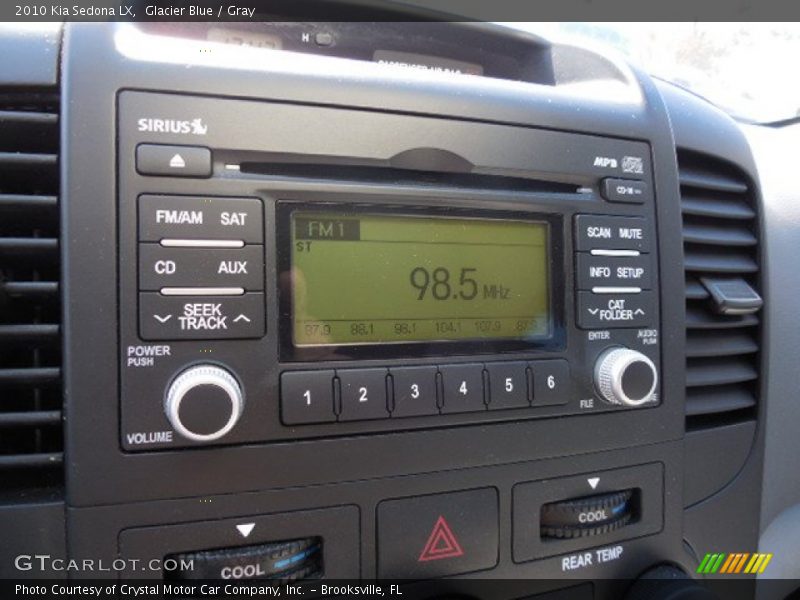 Audio System of 2010 Sedona LX