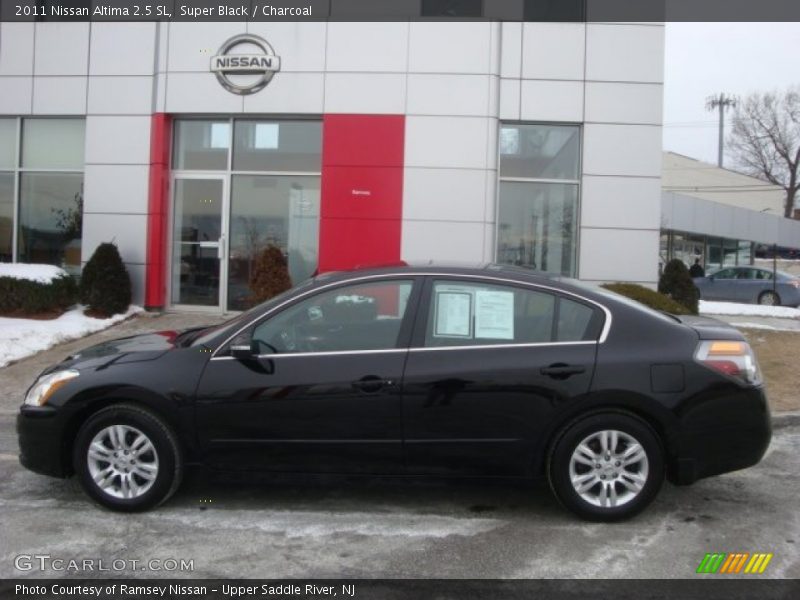 Super Black / Charcoal 2011 Nissan Altima 2.5 SL