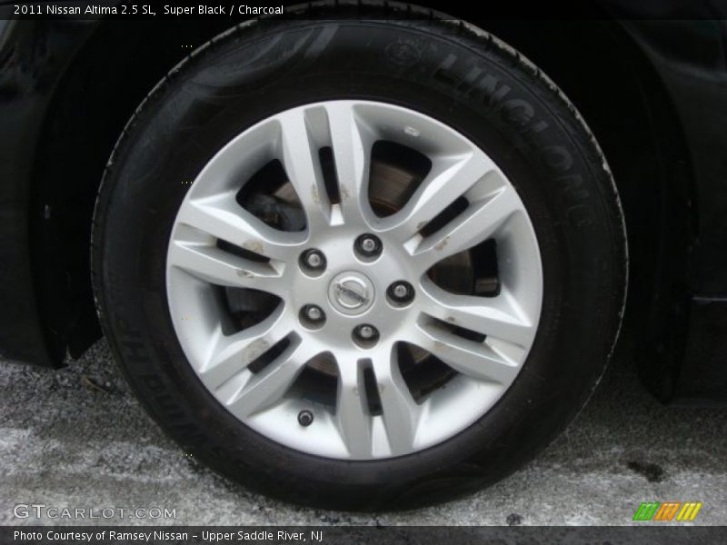 Super Black / Charcoal 2011 Nissan Altima 2.5 SL