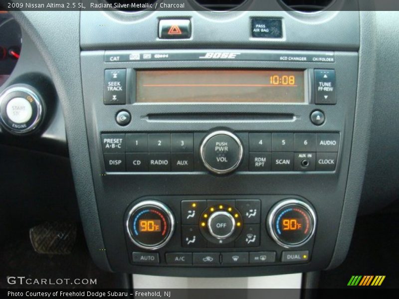 Radiant Silver Metallic / Charcoal 2009 Nissan Altima 2.5 SL