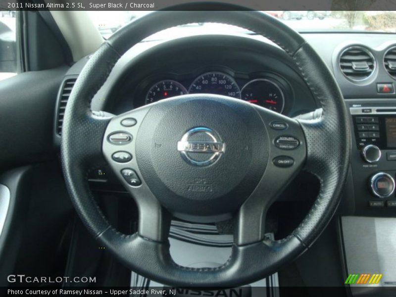 Super Black / Charcoal 2011 Nissan Altima 2.5 SL
