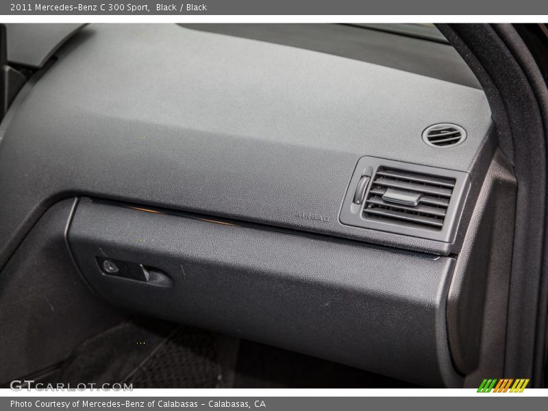 Black / Black 2011 Mercedes-Benz C 300 Sport