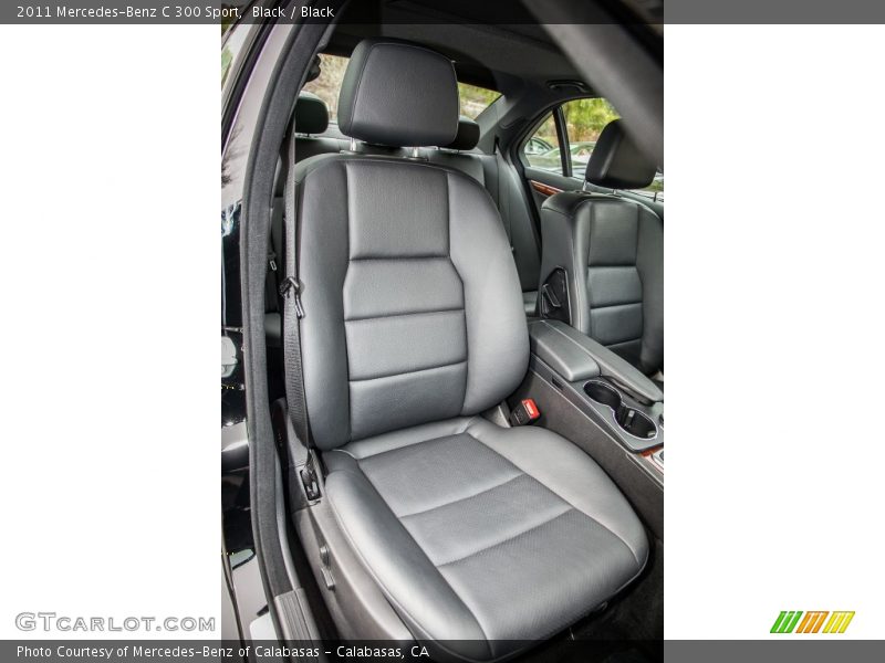 Black / Black 2011 Mercedes-Benz C 300 Sport