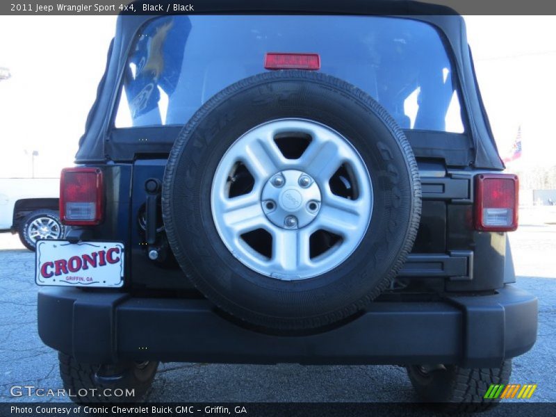 Black / Black 2011 Jeep Wrangler Sport 4x4