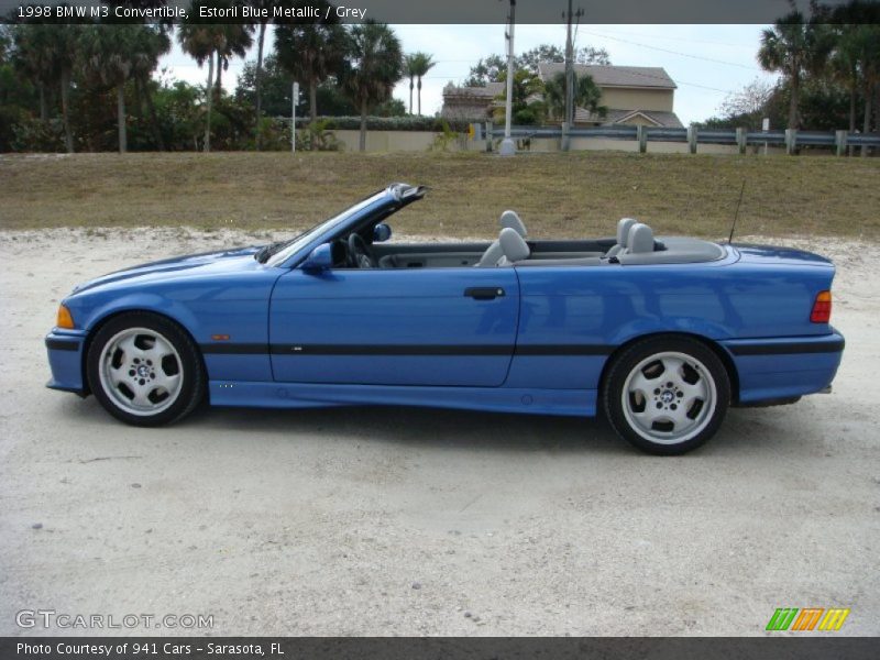 1998 M3 Convertible Estoril Blue Metallic