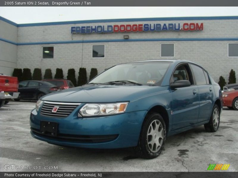 Dragonfly Green / Tan 2005 Saturn ION 2 Sedan