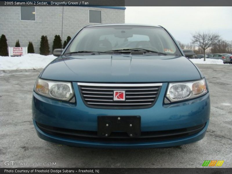 Dragonfly Green / Tan 2005 Saturn ION 2 Sedan