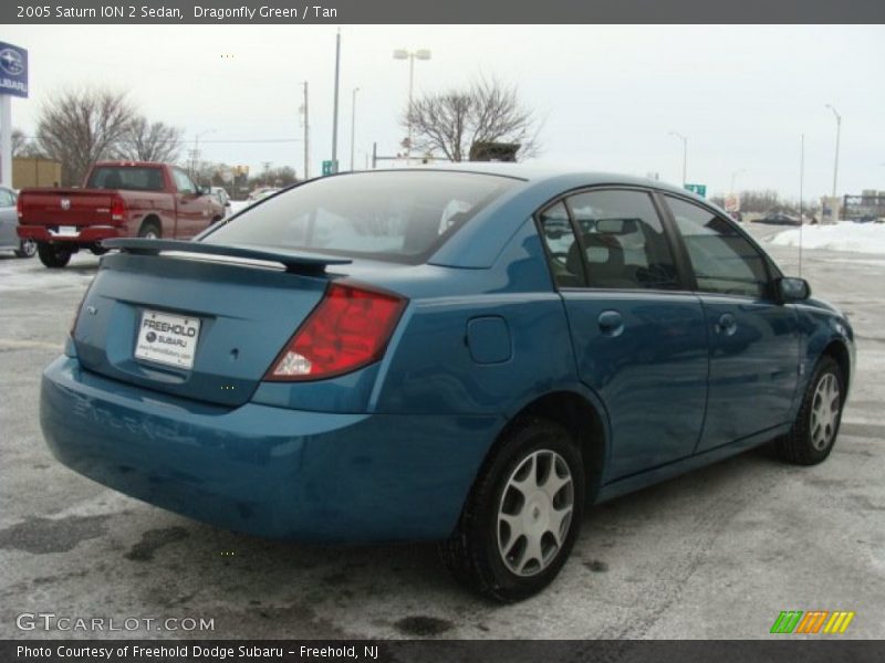 Dragonfly Green / Tan 2005 Saturn ION 2 Sedan