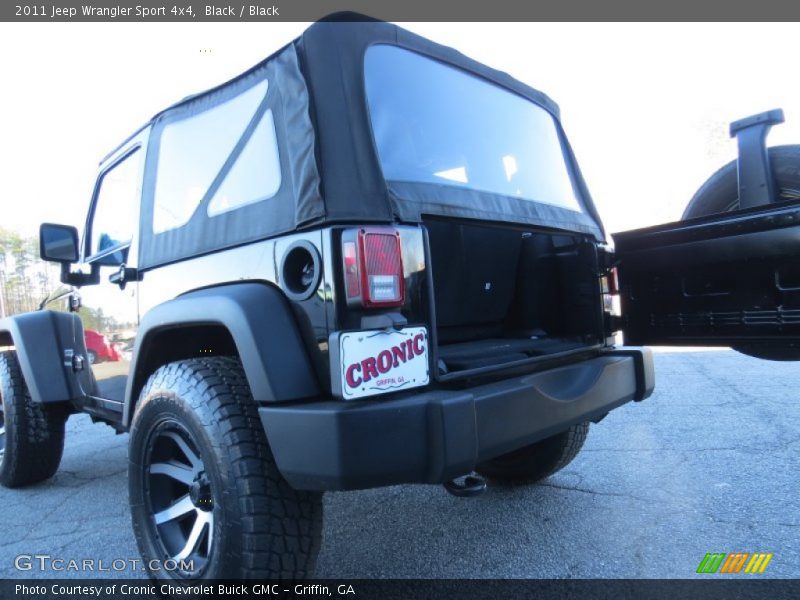 Black / Black 2011 Jeep Wrangler Sport 4x4