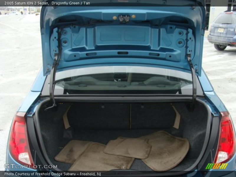 Dragonfly Green / Tan 2005 Saturn ION 2 Sedan