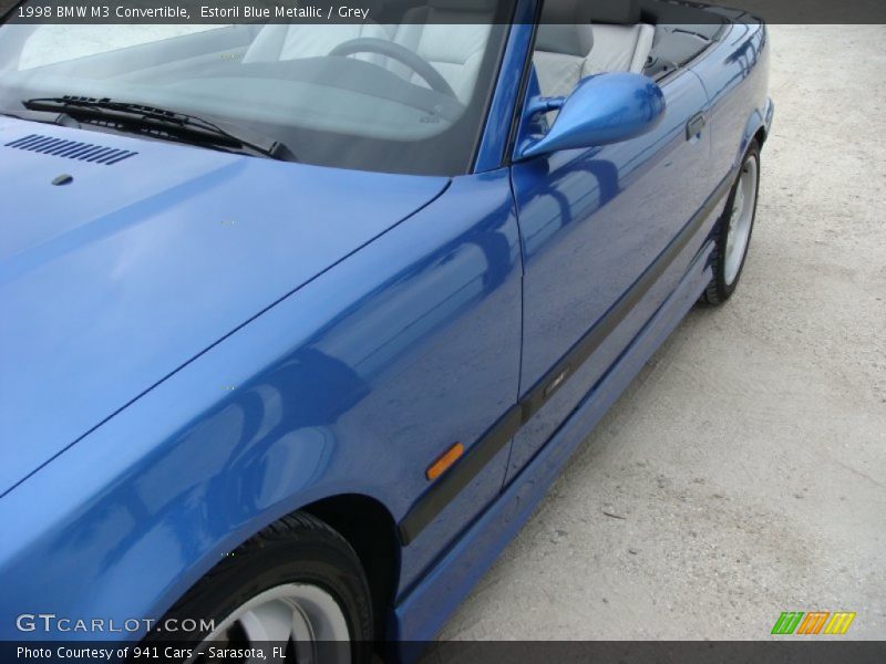 Estoril Blue Metallic / Grey 1998 BMW M3 Convertible