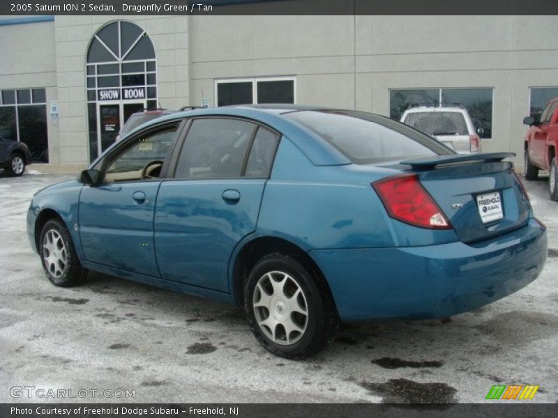 Dragonfly Green / Tan 2005 Saturn ION 2 Sedan