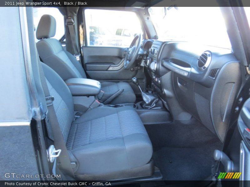 Black / Black 2011 Jeep Wrangler Sport 4x4