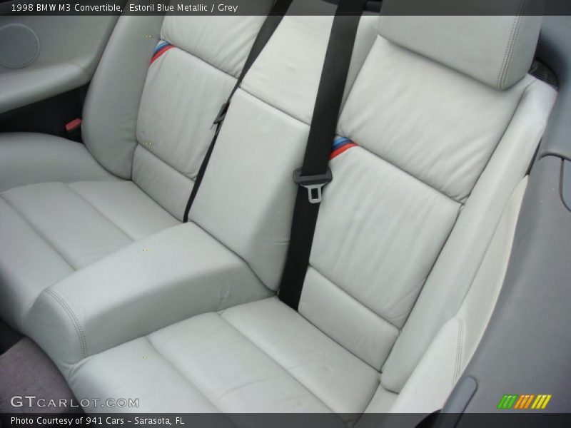 Rear Seat of 1998 M3 Convertible