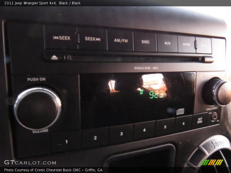 Black / Black 2011 Jeep Wrangler Sport 4x4