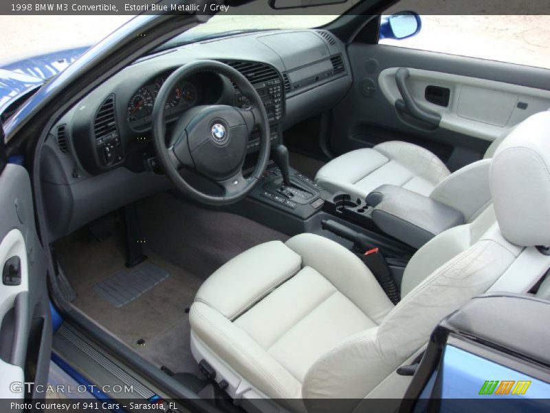 Grey Interior - 1998 M3 Convertible 