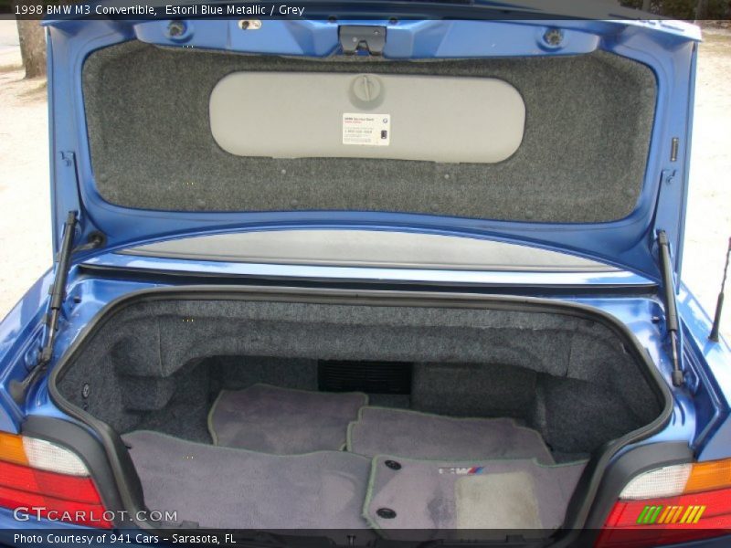  1998 M3 Convertible Trunk