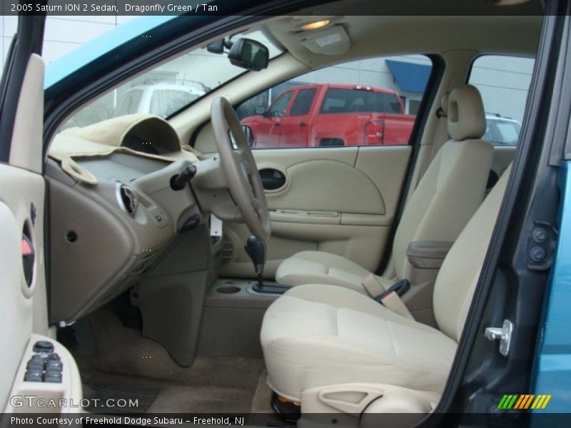 Dragonfly Green / Tan 2005 Saturn ION 2 Sedan