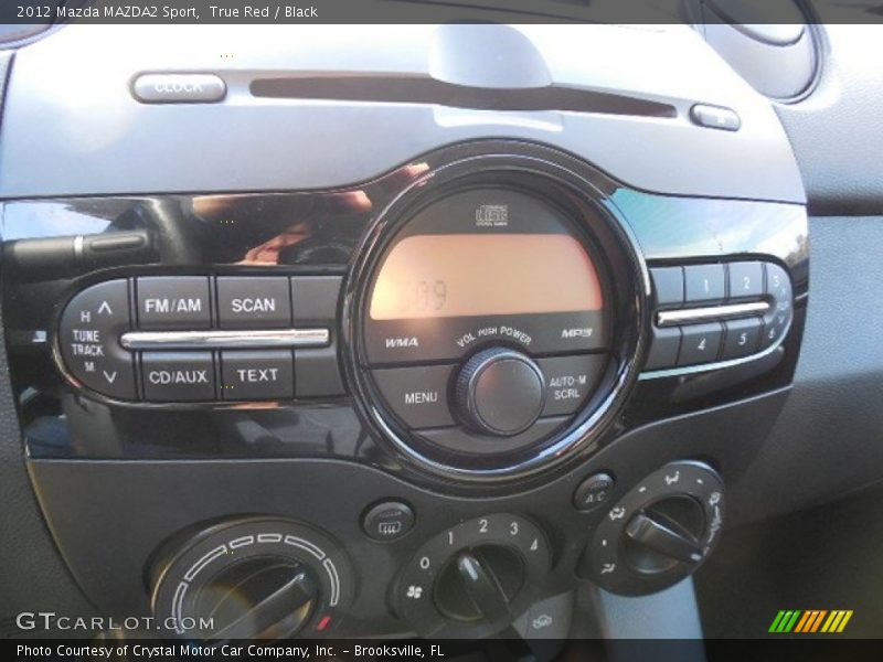 True Red / Black 2012 Mazda MAZDA2 Sport