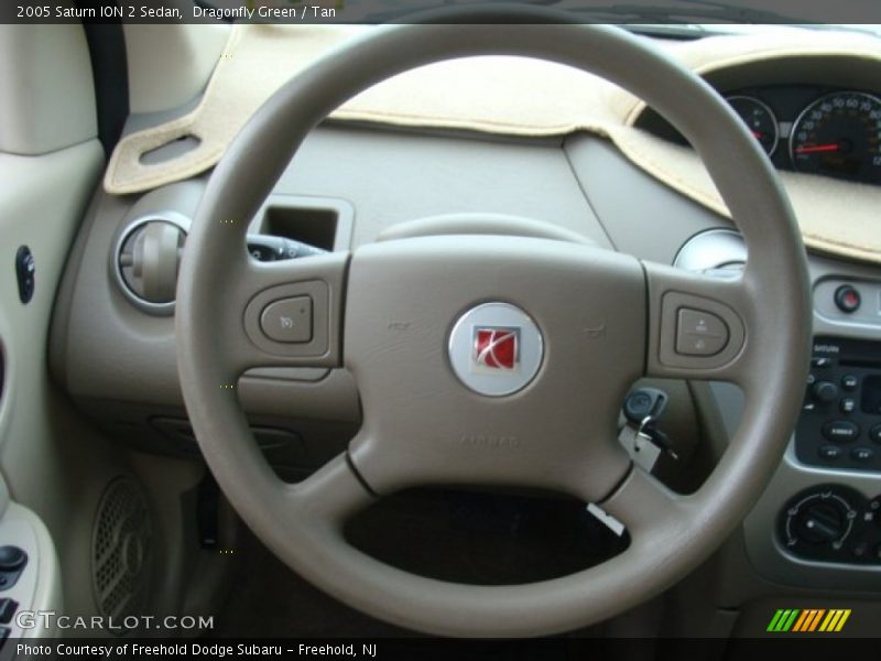 Dragonfly Green / Tan 2005 Saturn ION 2 Sedan