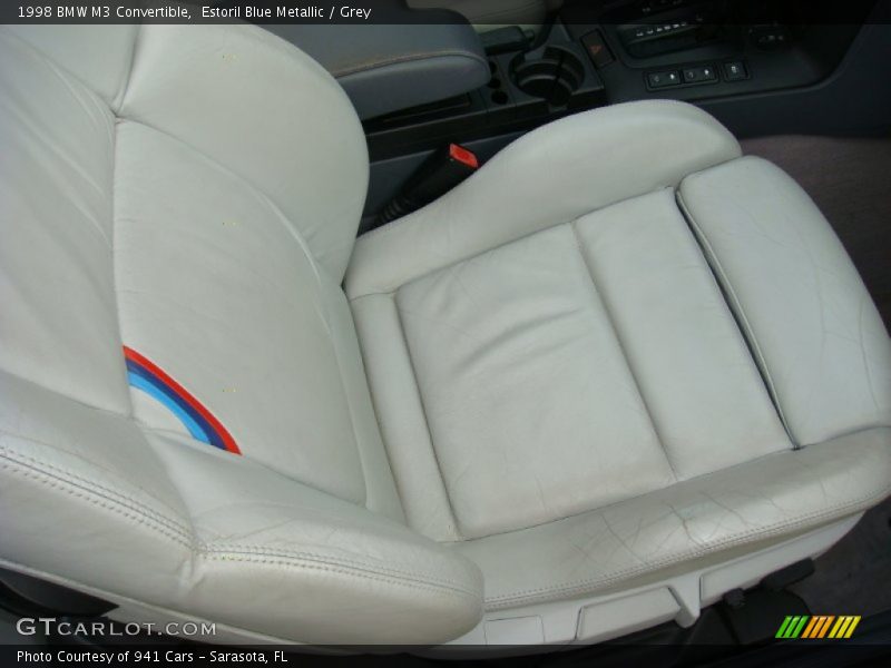 Estoril Blue Metallic / Grey 1998 BMW M3 Convertible