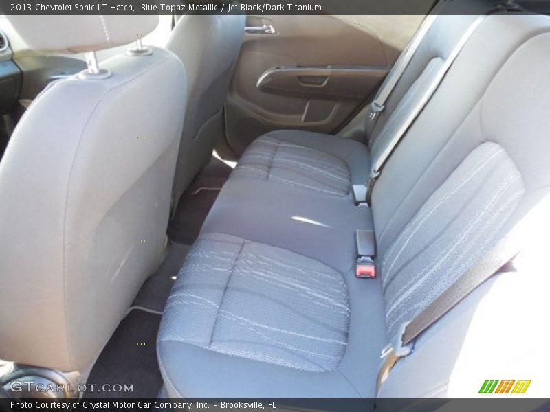 Blue Topaz Metallic / Jet Black/Dark Titanium 2013 Chevrolet Sonic LT Hatch