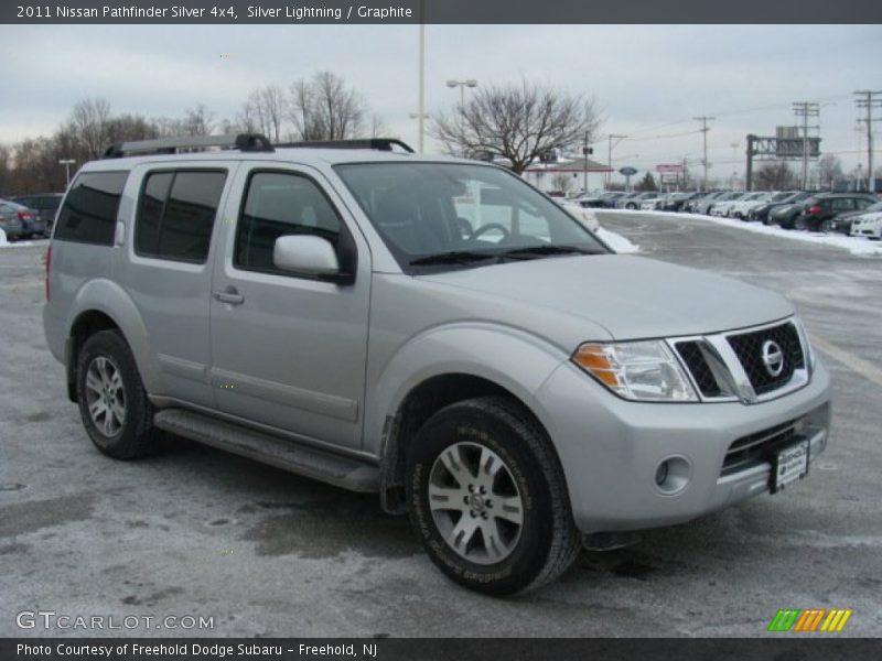 Silver Lightning / Graphite 2011 Nissan Pathfinder Silver 4x4