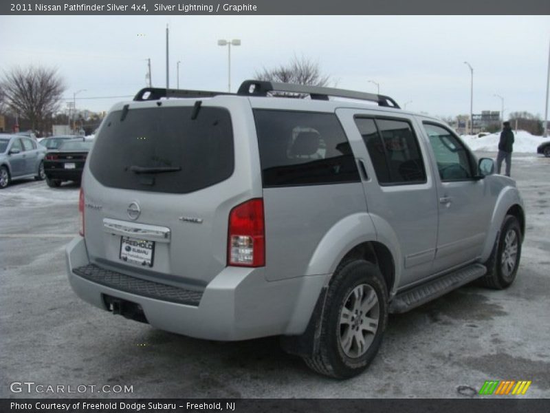 Silver Lightning / Graphite 2011 Nissan Pathfinder Silver 4x4