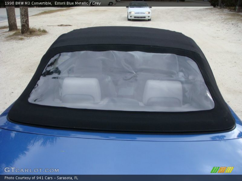 Estoril Blue Metallic / Grey 1998 BMW M3 Convertible