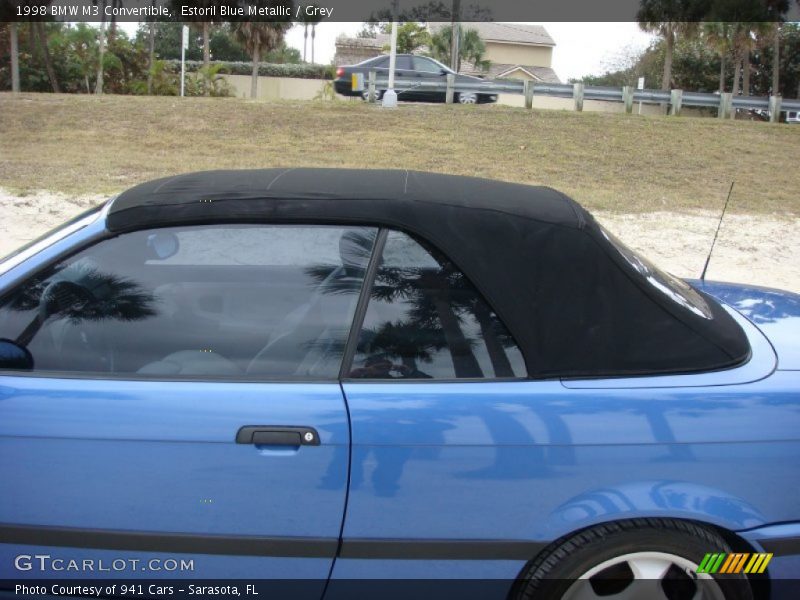 Estoril Blue Metallic / Grey 1998 BMW M3 Convertible