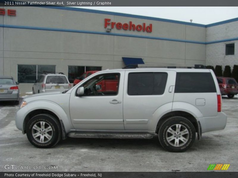 Silver Lightning / Graphite 2011 Nissan Pathfinder Silver 4x4