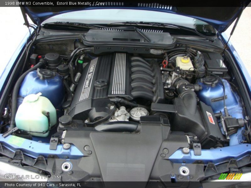  1998 M3 Convertible Engine - 3.2 Liter DOHC 24-Valve Inline 6 Cylinder
