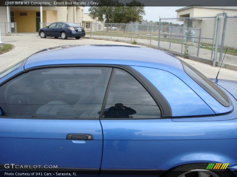 Estoril Blue Metallic / Grey 1998 BMW M3 Convertible