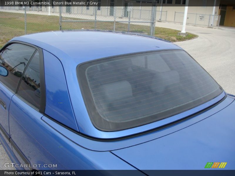 Estoril Blue Metallic / Grey 1998 BMW M3 Convertible