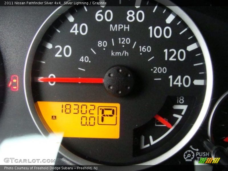 Silver Lightning / Graphite 2011 Nissan Pathfinder Silver 4x4