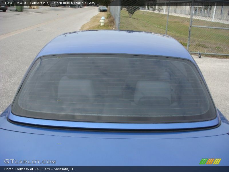 Estoril Blue Metallic / Grey 1998 BMW M3 Convertible