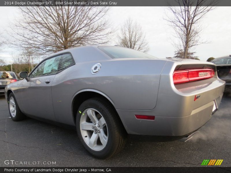 Billet Silver Metallic / Dark Slate Gray 2014 Dodge Challenger SXT