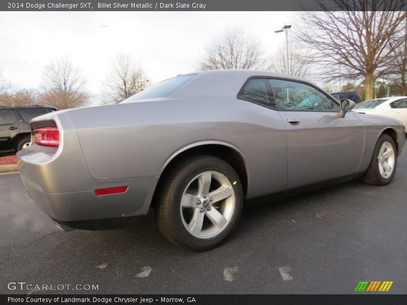 Billet Silver Metallic / Dark Slate Gray 2014 Dodge Challenger SXT
