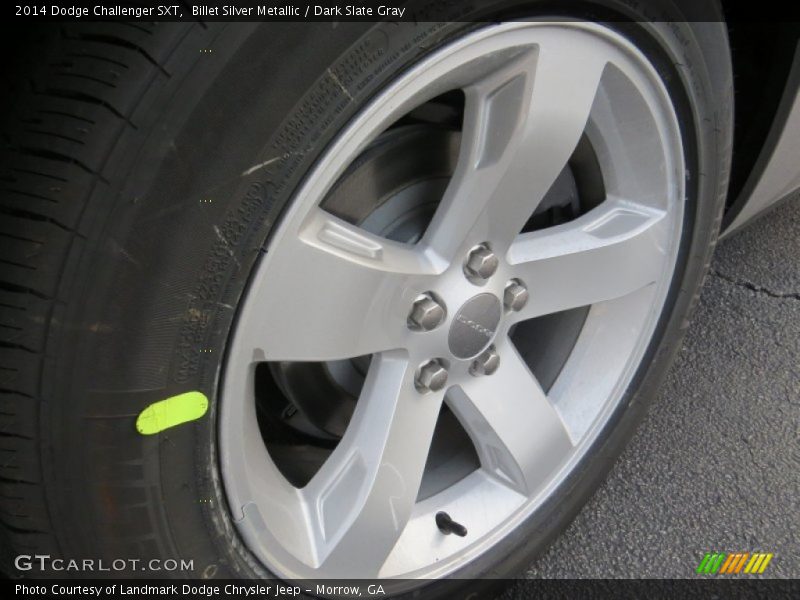 Billet Silver Metallic / Dark Slate Gray 2014 Dodge Challenger SXT