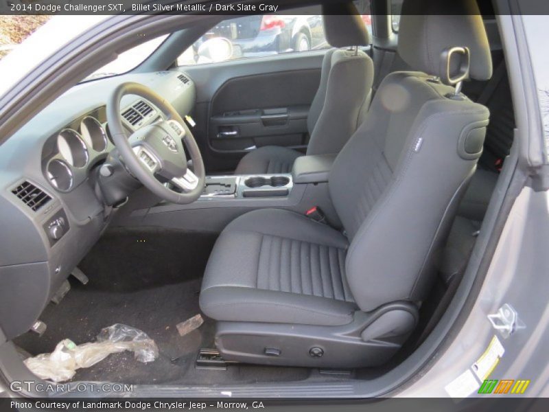 Billet Silver Metallic / Dark Slate Gray 2014 Dodge Challenger SXT