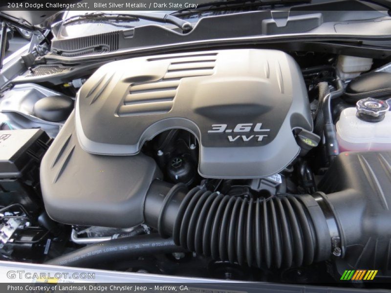 Billet Silver Metallic / Dark Slate Gray 2014 Dodge Challenger SXT