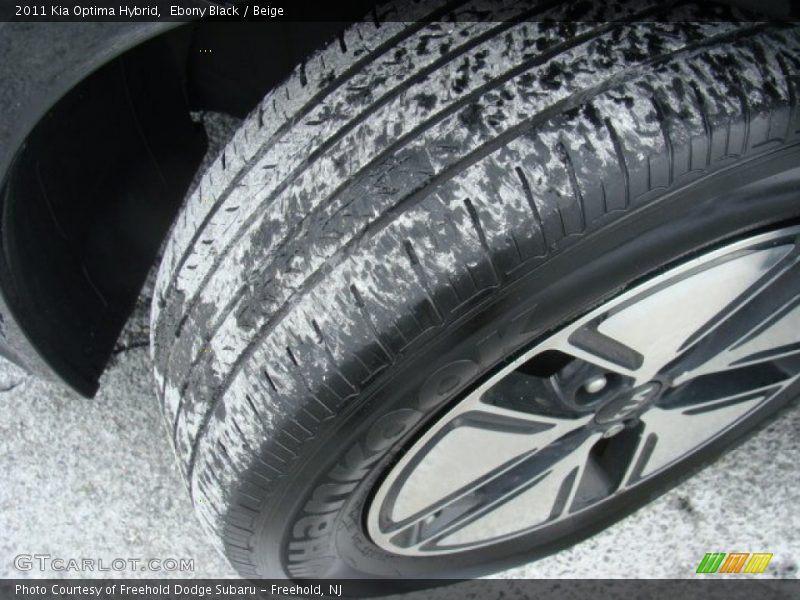 Ebony Black / Beige 2011 Kia Optima Hybrid