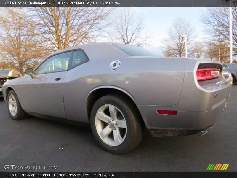 Billet Silver Metallic / Dark Slate Gray 2014 Dodge Challenger SXT