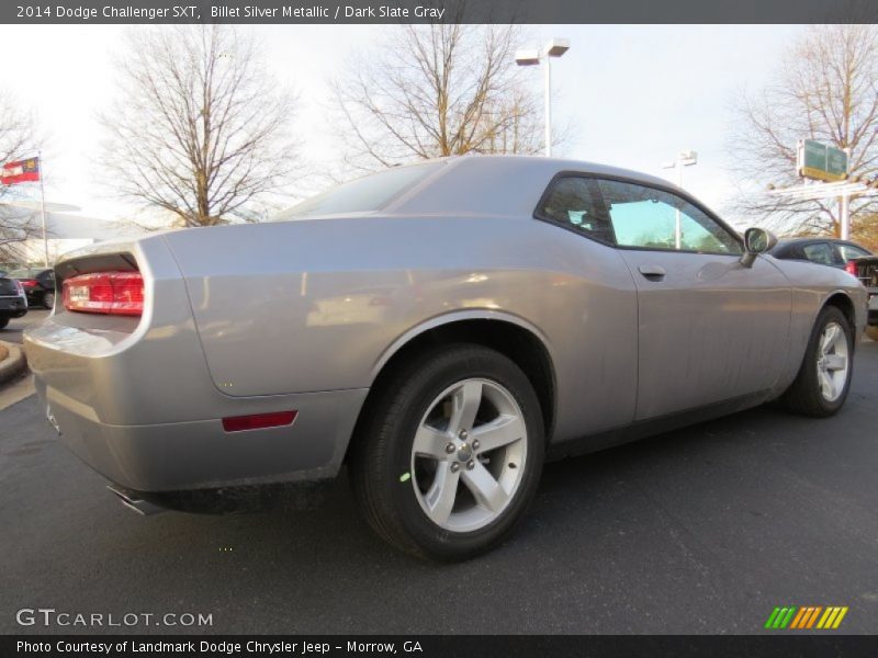 Billet Silver Metallic / Dark Slate Gray 2014 Dodge Challenger SXT