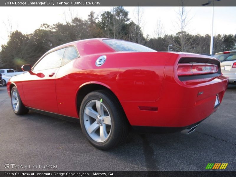 TorRed / Dark Slate Gray 2014 Dodge Challenger SXT