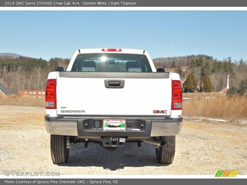 Summit White / Dark Titanium 2014 GMC Sierra 2500HD Crew Cab 4x4