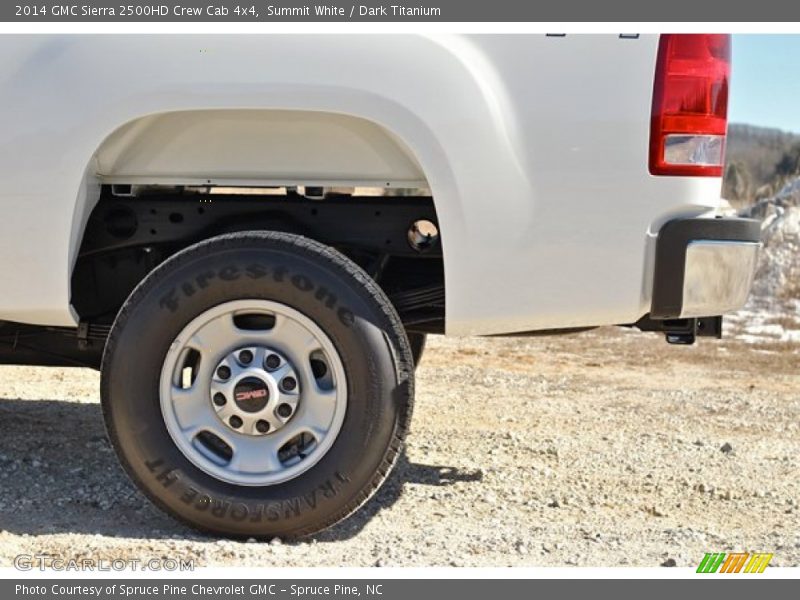 Summit White / Dark Titanium 2014 GMC Sierra 2500HD Crew Cab 4x4